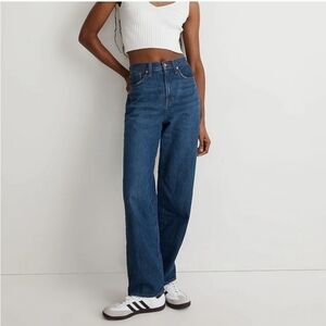 Madewell Baggy Straight Classic Blue Women's Jeans Size 29